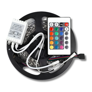 CINTAS LED SET RGB 5050 108 CHIP PCB 8MM 10W/M